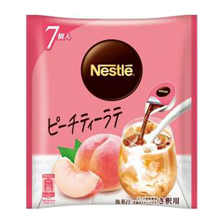 雀巢蜜桃茶拿铁浓缩胶囊