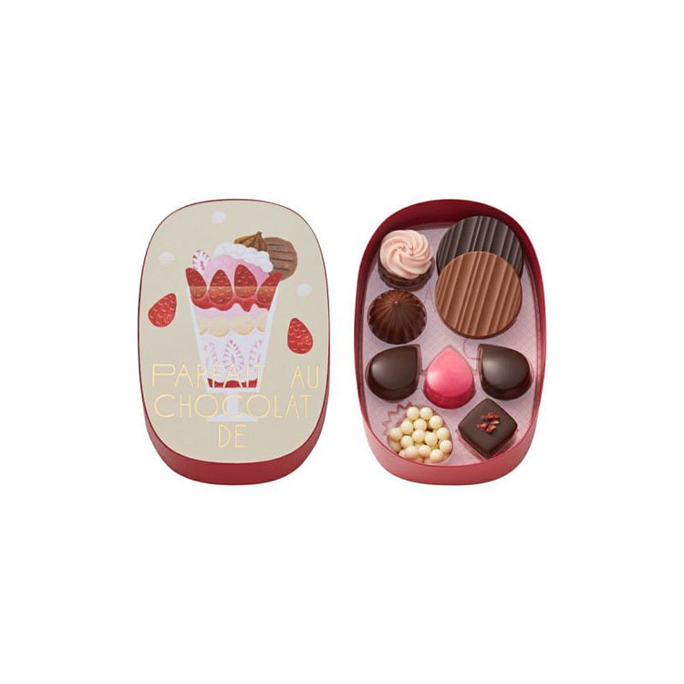 Morozoff Strawberry and Champagne Chocolate 8 Pcs