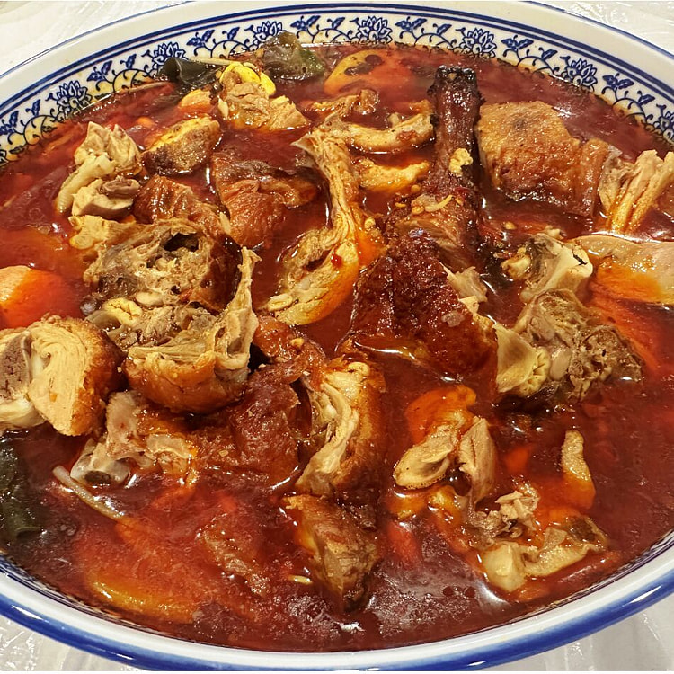冒烤鸭