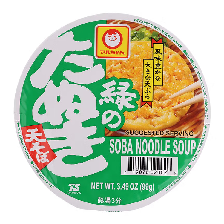 Toyo Suisan 狸猫荞麦面汤 3.49oz