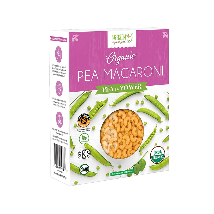 Organic Pea Macaroni 8.8 oz