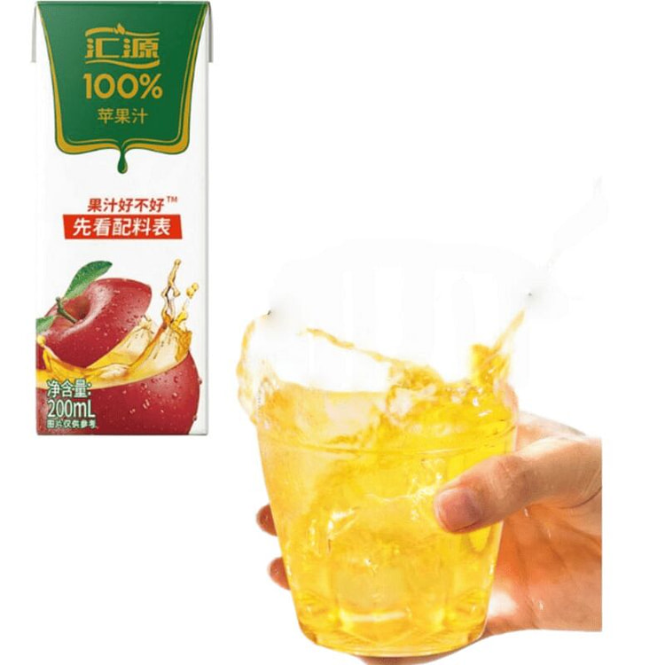 汇源  100%苹果汁  200ml*1盒
