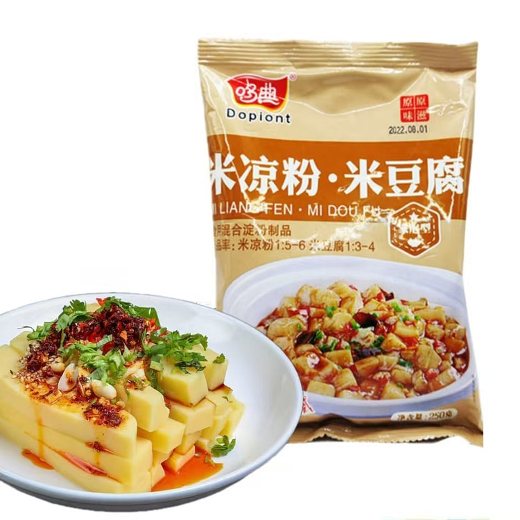 哆典 米豆腐专用粉250g*1袋 贵州特产云南米凉虾凉粉自制粉