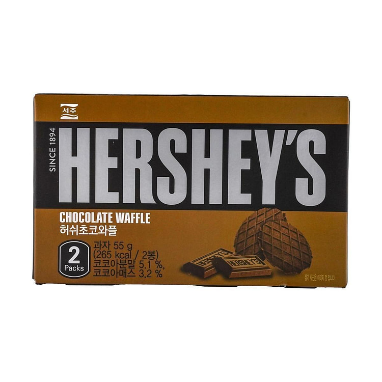 Hershey Korea Chocolate Waffle 1.94oz 8ct 1 each