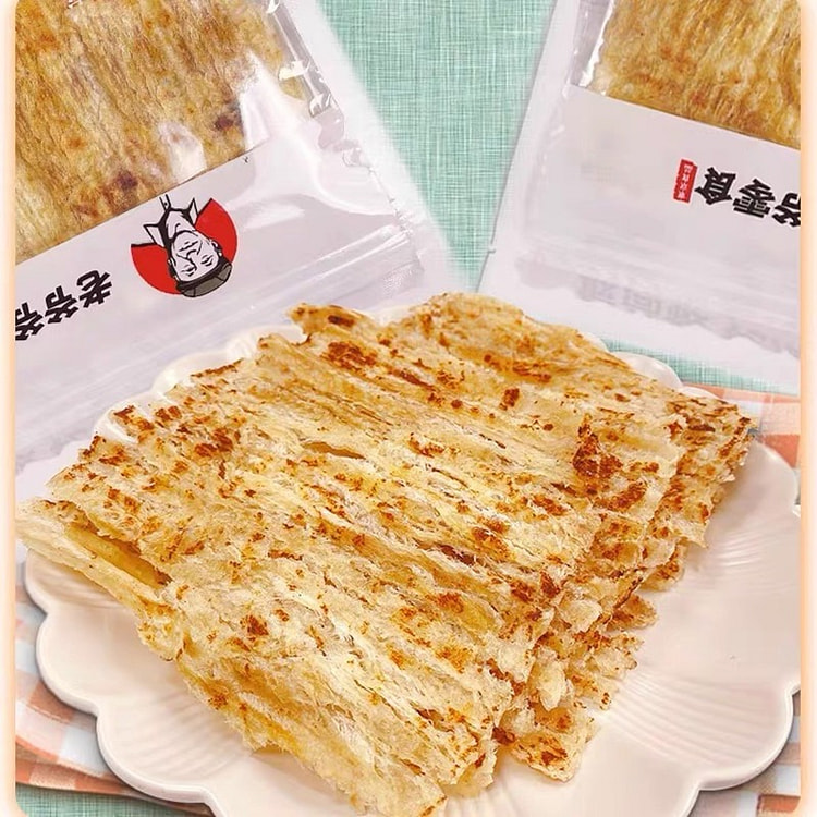 老爷爷原味即食烤鱼片 手撕鱼干 休闲零食 儿童零食