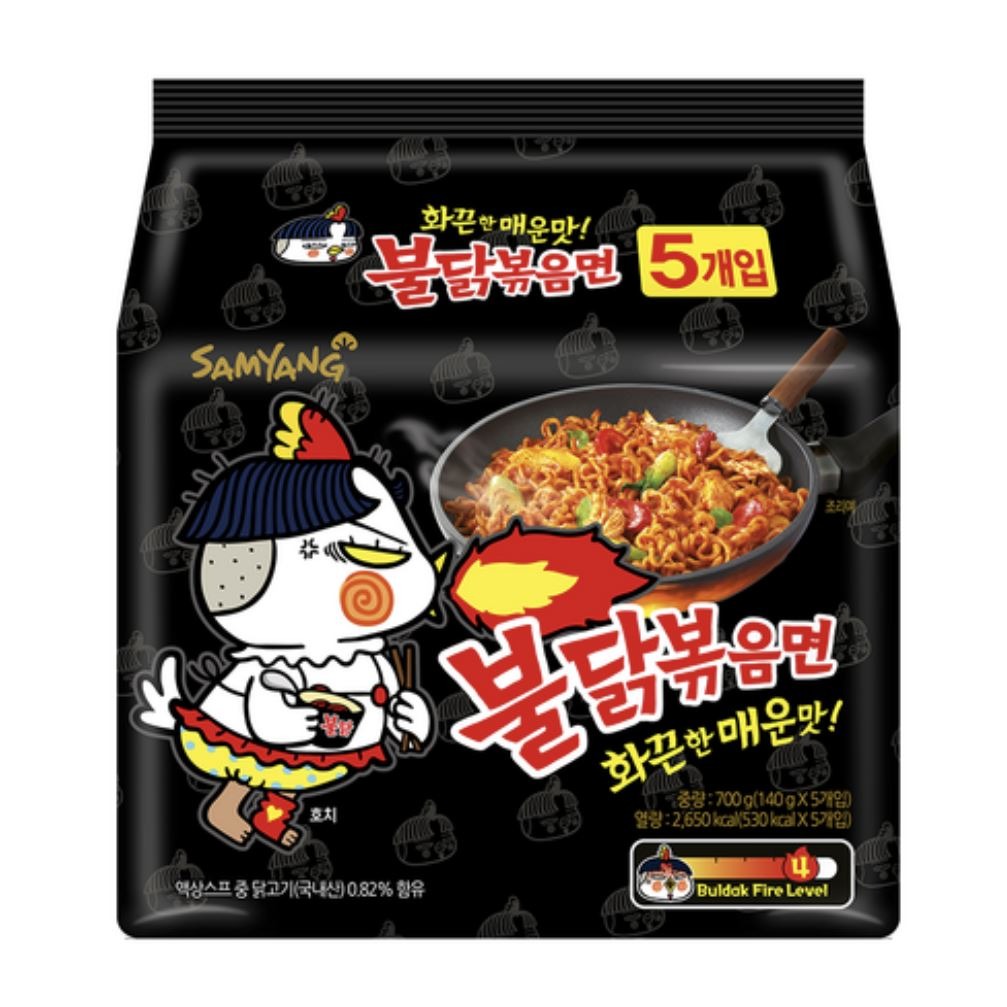 Samyang Buldak Ramen (Spicy) (140g x 5ea) 1 把