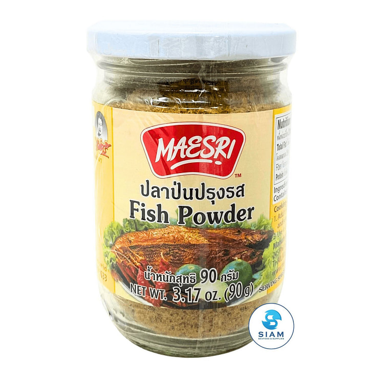 MaeSri Thai Fish Powder, Small Size, 90 g 3.17 oz