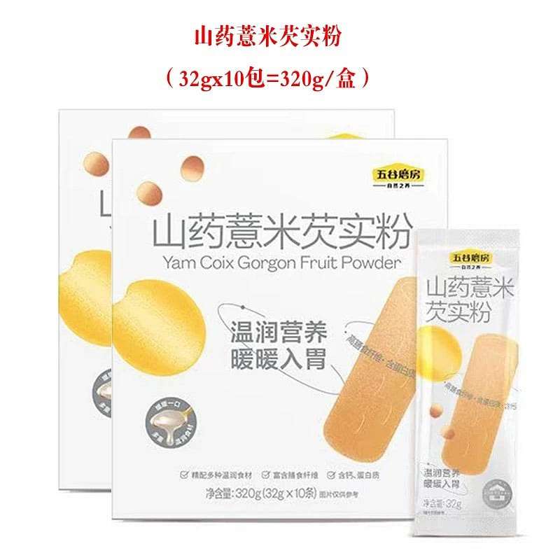WuGuMoFang yam Coix seed powder a box 32g *10 packets 320 g