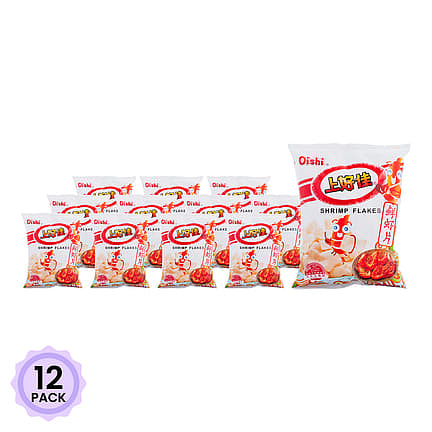 Oishi Shrimp Flakes 12x80g 1 each