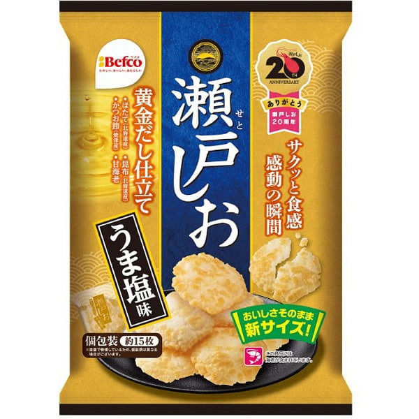 Befco Seto Salt Rice Crackers 71g 1 each