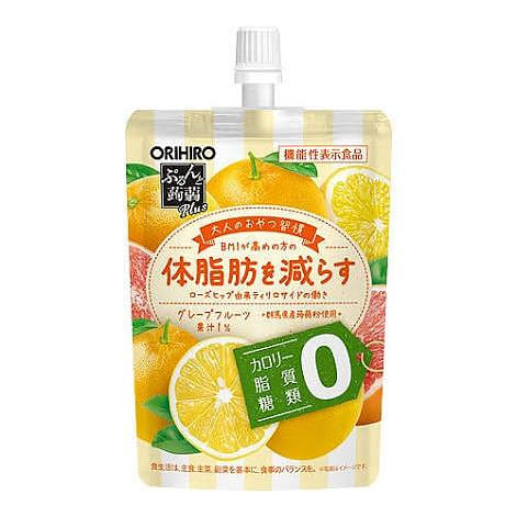 ORIHIRO Konjac Jelly Grapefruit Flavor 130g 1 each