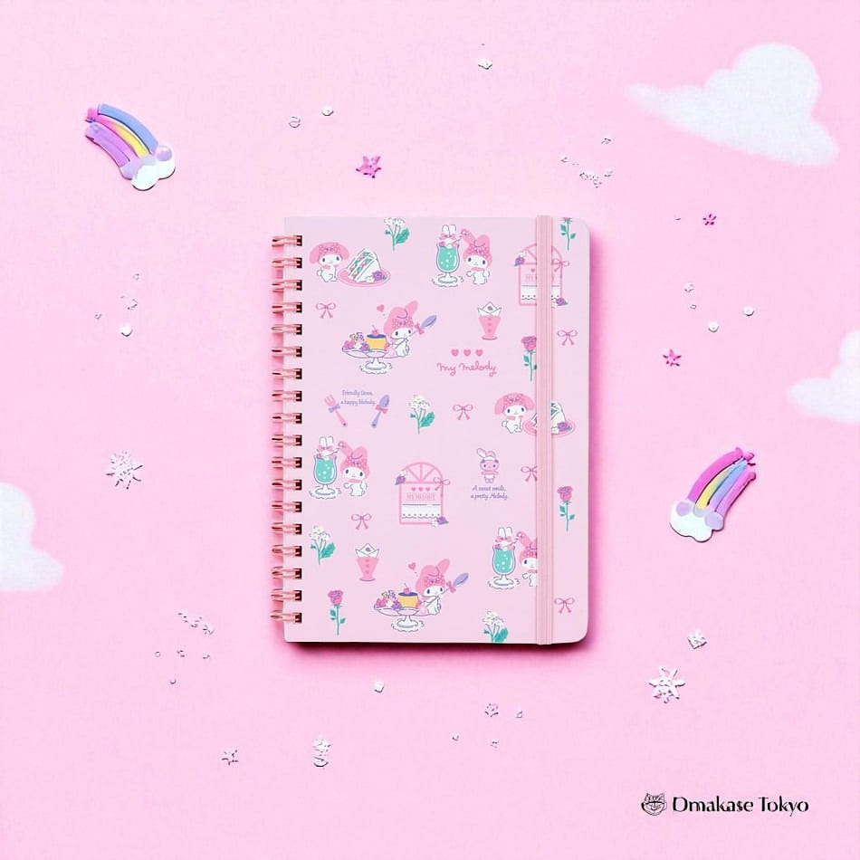 Sanrio My Melody B6 Ring Notebook-60 Sheets 150 g