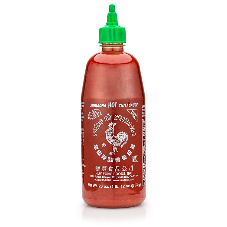 Huy Fong Sriracha Hot Chili Sauce 28 oz (large)