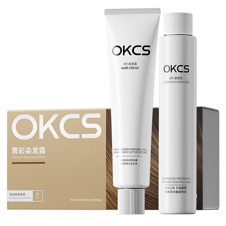 OKCS染发膏 红棕色（边境红枫）