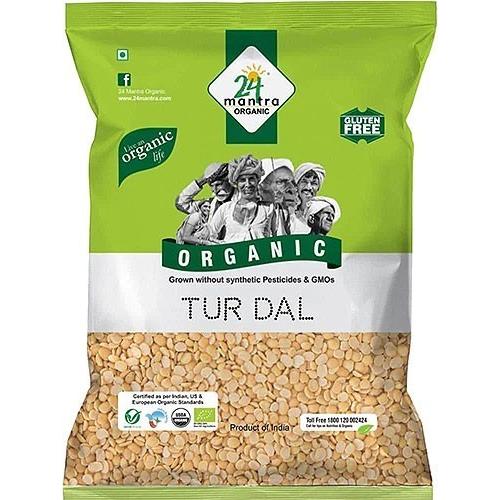 24 Mantra Organic Toor Dal - 2 lbs, 2 lbs bag 2 lb