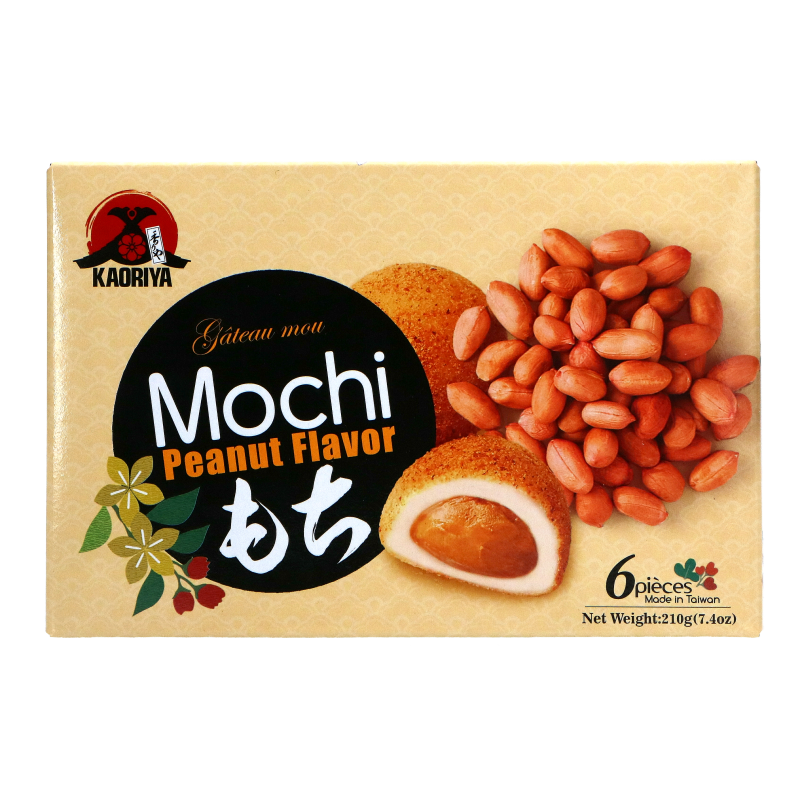 Kaoriya Mochi Peanut Flavor 210g 1 each