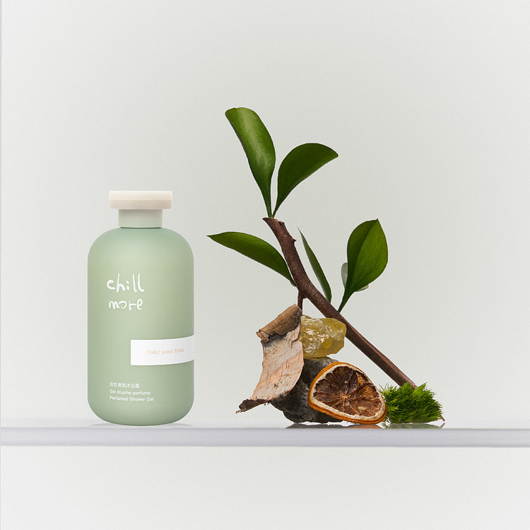 chillmore且悠香氛沐浴露 茶歇-芳香木质调