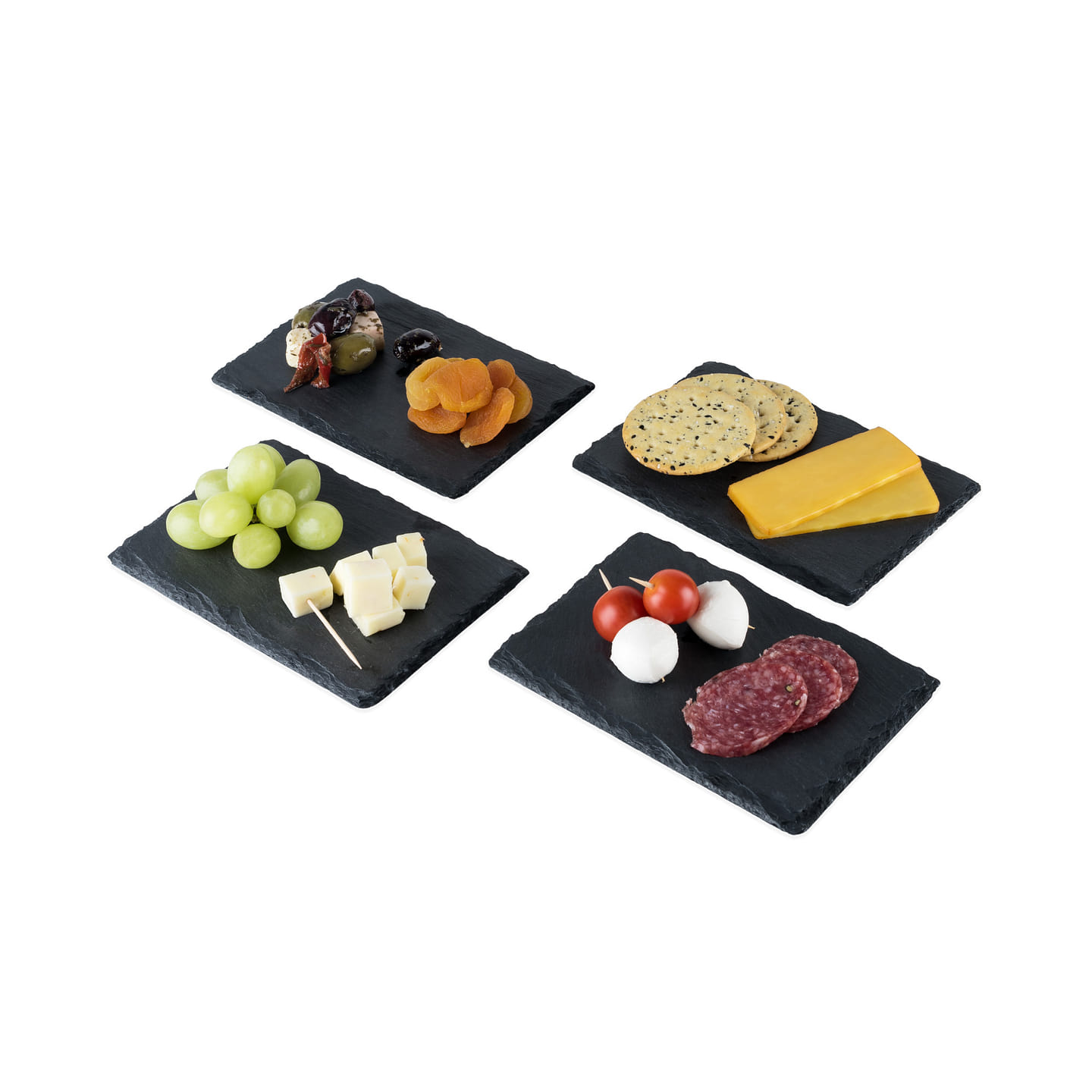 Slate Tapas Plates by Twine Living® (Set of 4) 4 each
