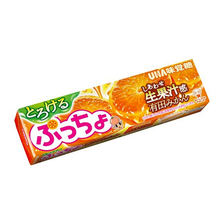 UHA Puccho Stick Juicy Orange Soft Candy 10pc 1 count