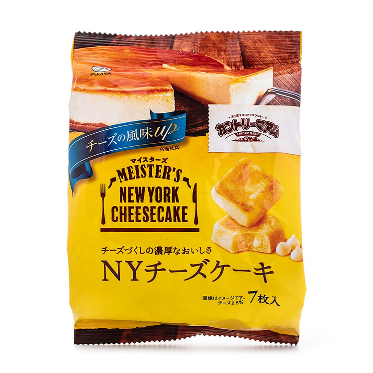 不二家 カントリーマアムマイスターズ Nyチーズケーキ7枚 Weee