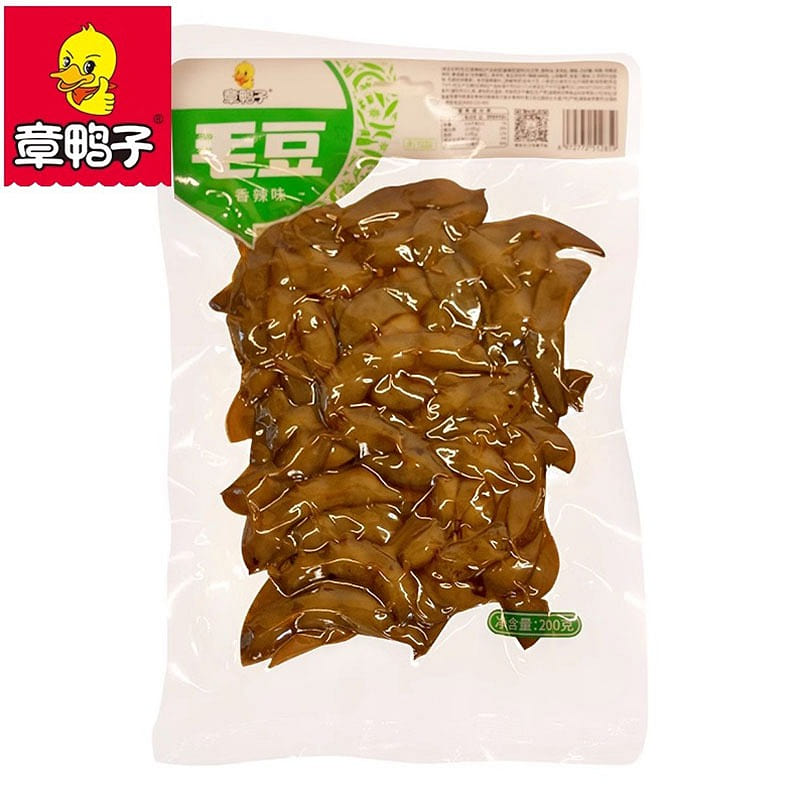 Duck edamame spicy open bag ready to eat 200 g