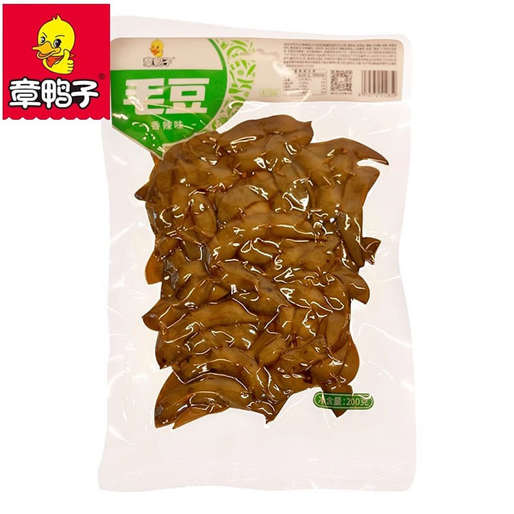 章鸭子 毛豆香辣开袋即食