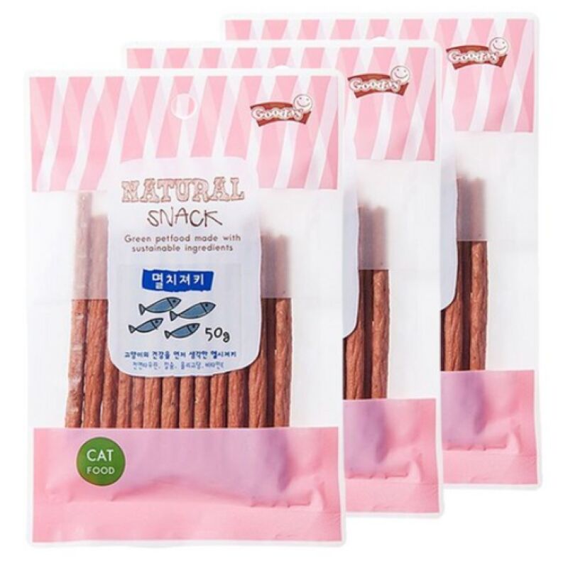 Cat Treat anchovy flavor, 50g * 3 packs 150 g