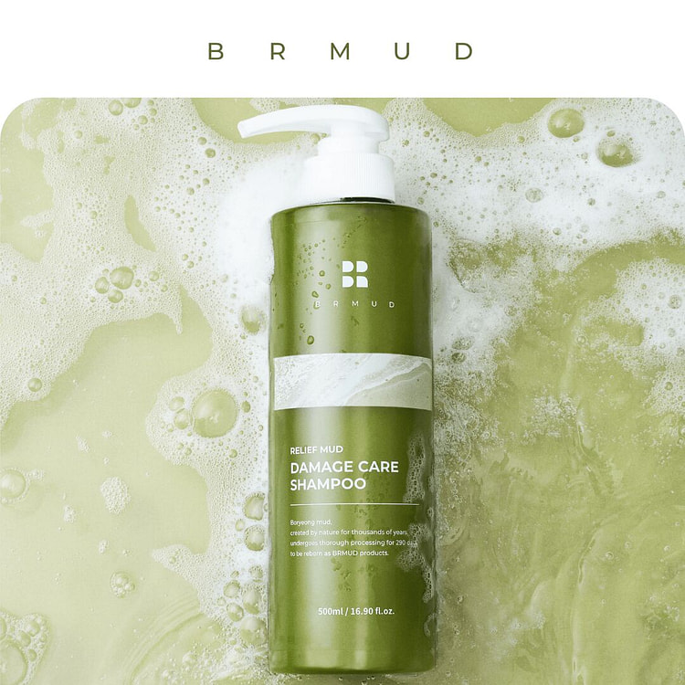 BRMUD 舒缓泥浆损伤护理洗发水 500ml 1.15 磅
