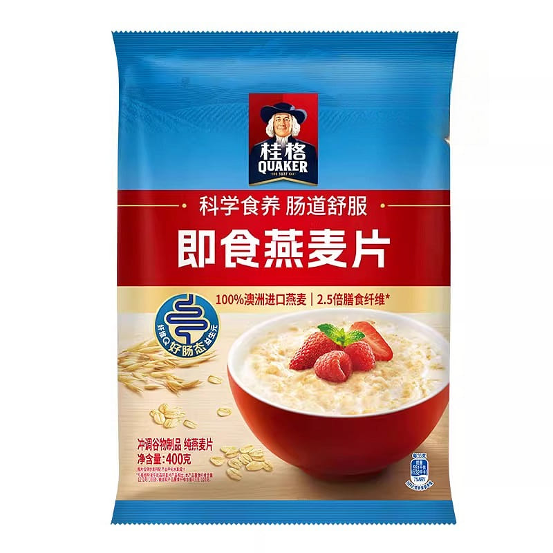 Ready-to-eat nutritious oatmeal 400g*1 bag 400 g