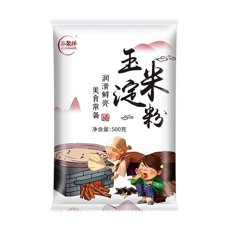 谷聚祥玉米淀粉500g/袋食用淀粉勾芡蛋糕烘培