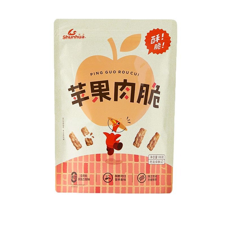 舜华湖南特产果蔬肉脆干解馋零食苹果肉脆