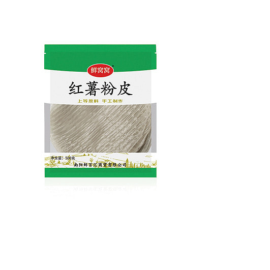 鲜窝窝红薯粉皮传统手工纯红薯粉炖菜500g*1袋
