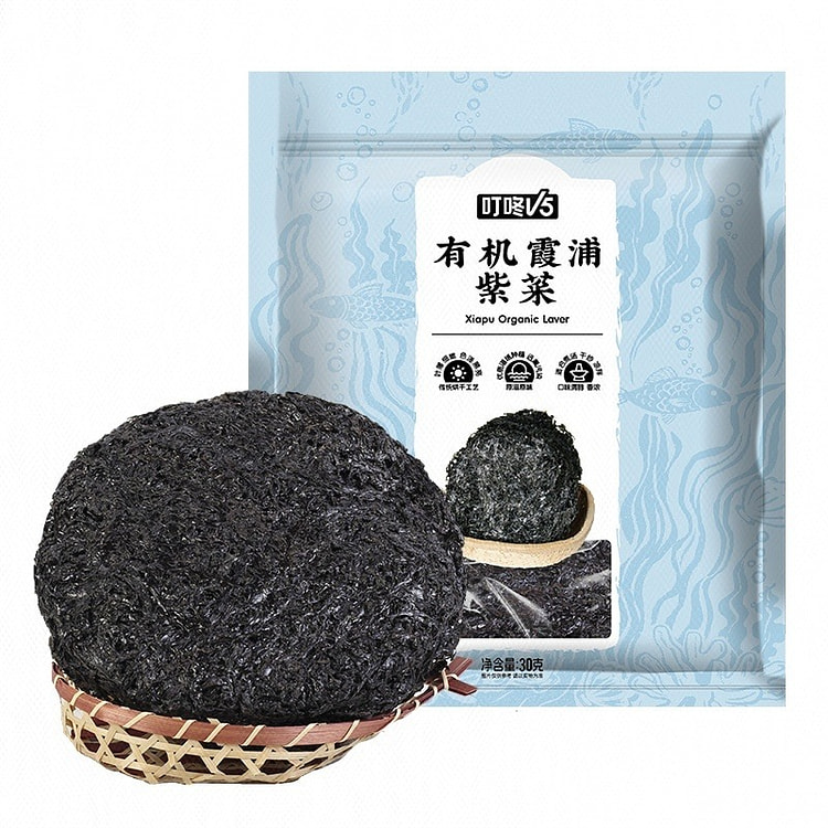 叮咚V5 有机霞浦紫菜 30 克