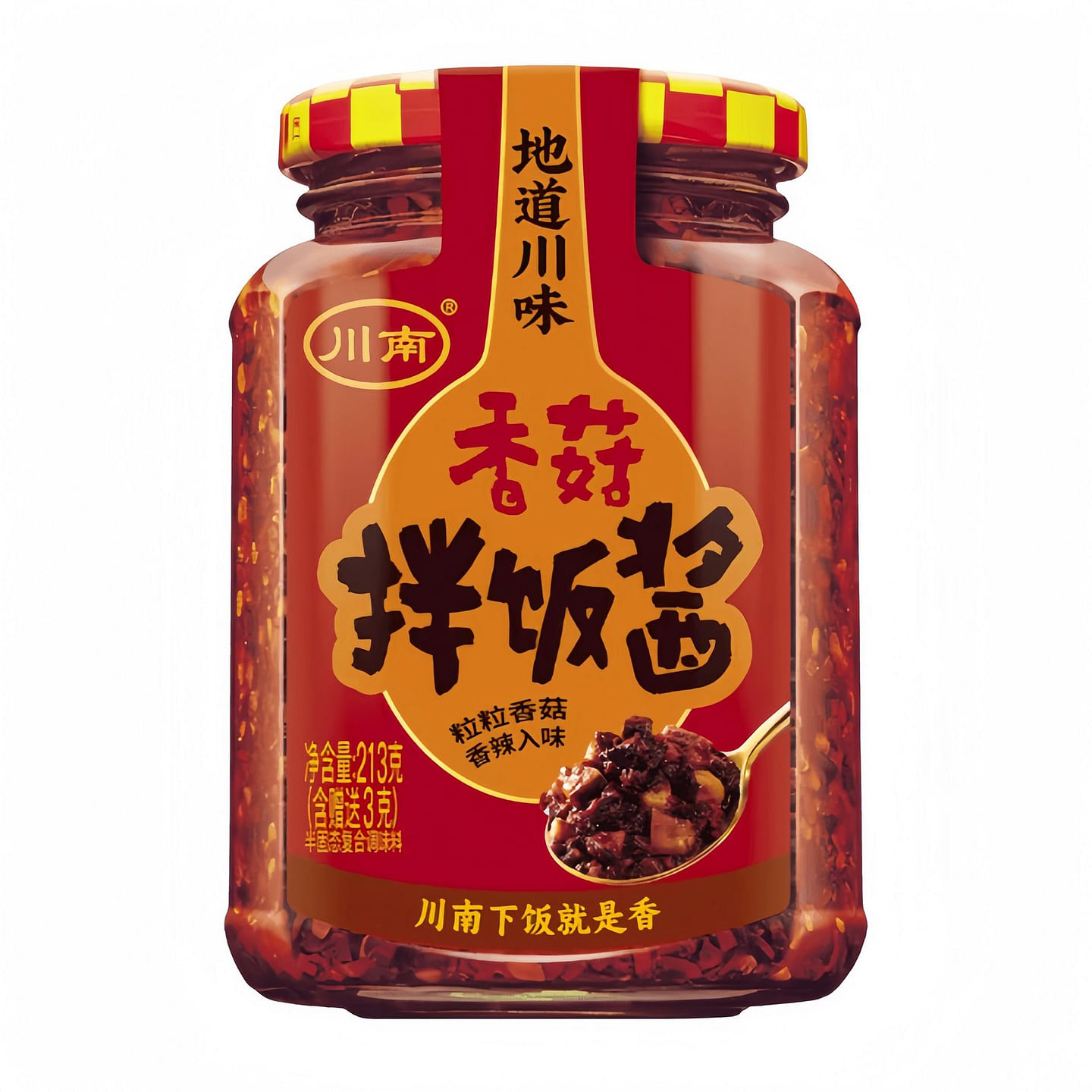 1 Bottle of Southern Sichuan Mushroom Rice Sauce 213 g