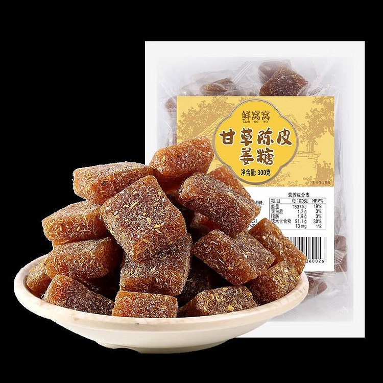 陈皮甘草姜糖 潮汕特产 手工生姜糖 健康零食