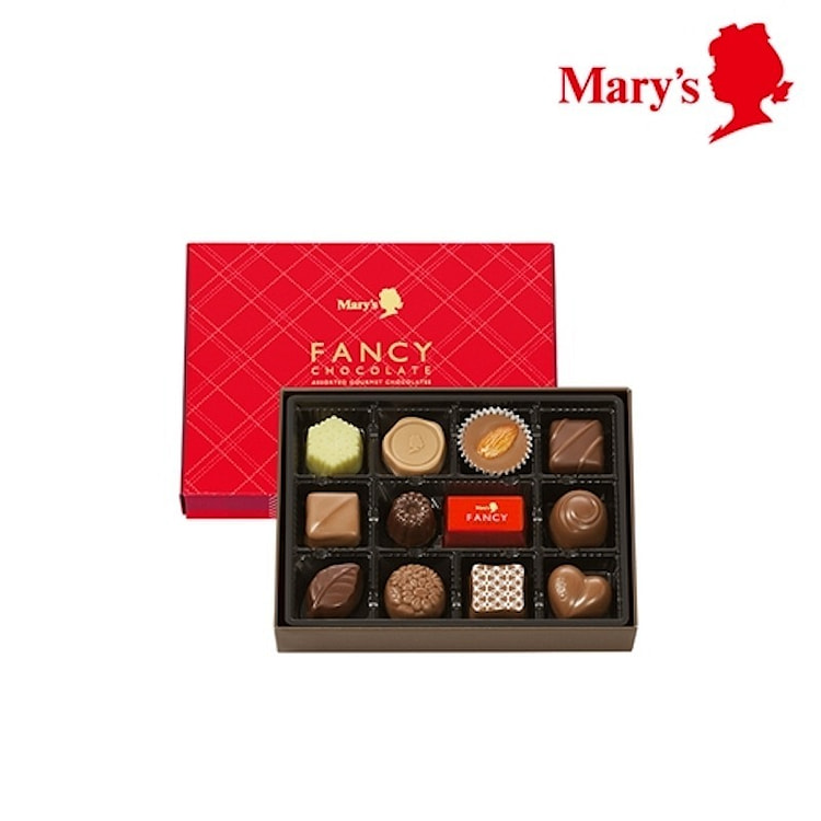 Mary‘s情人节巧克力礼盒 12枚入