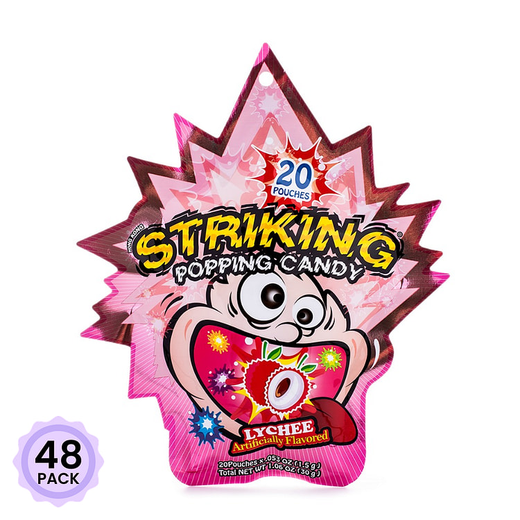 Striking 跳跳糖 荔枝味 30 克*48 包