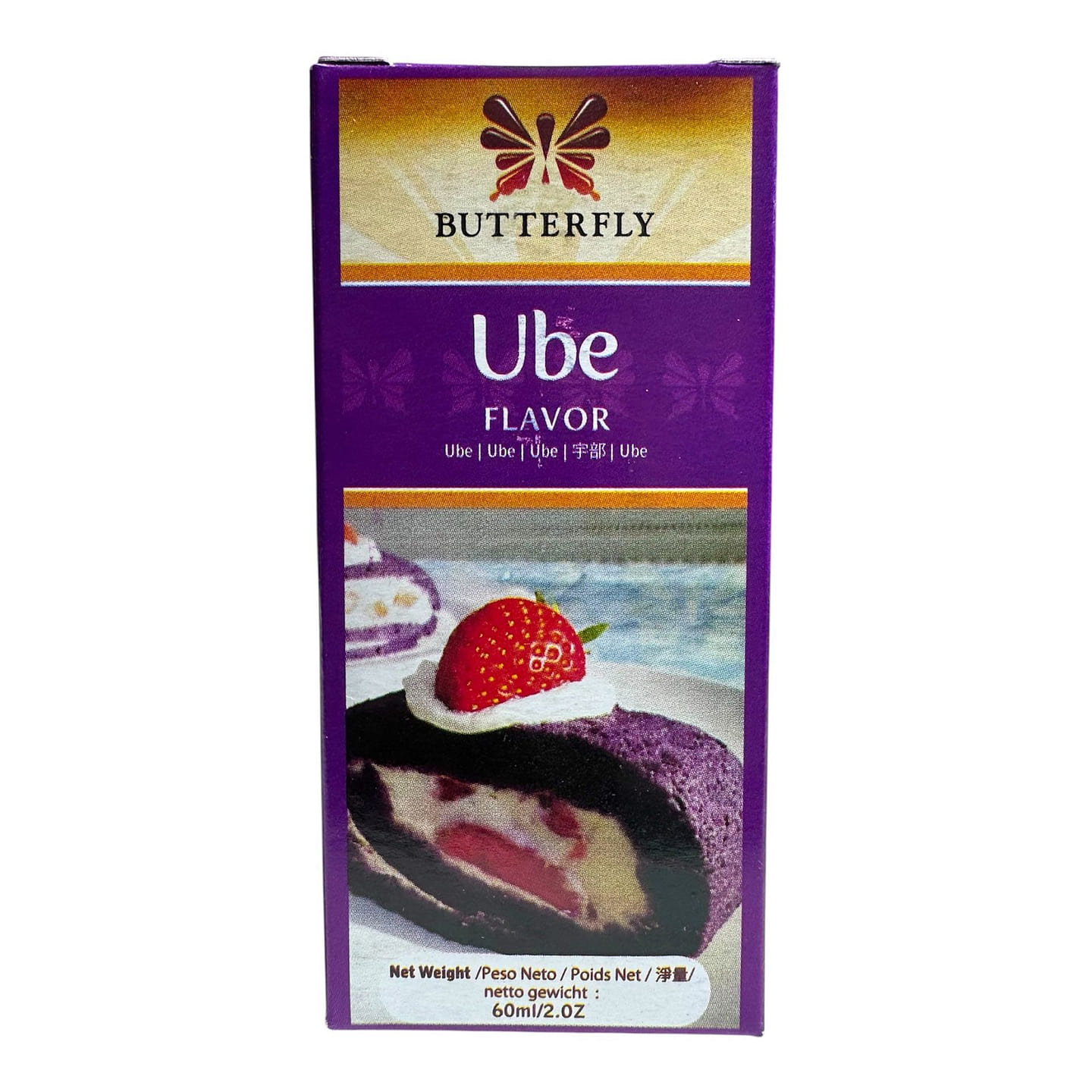 Butterfly Ube Flavor Tinh Mui Khoai Mon 60 ml