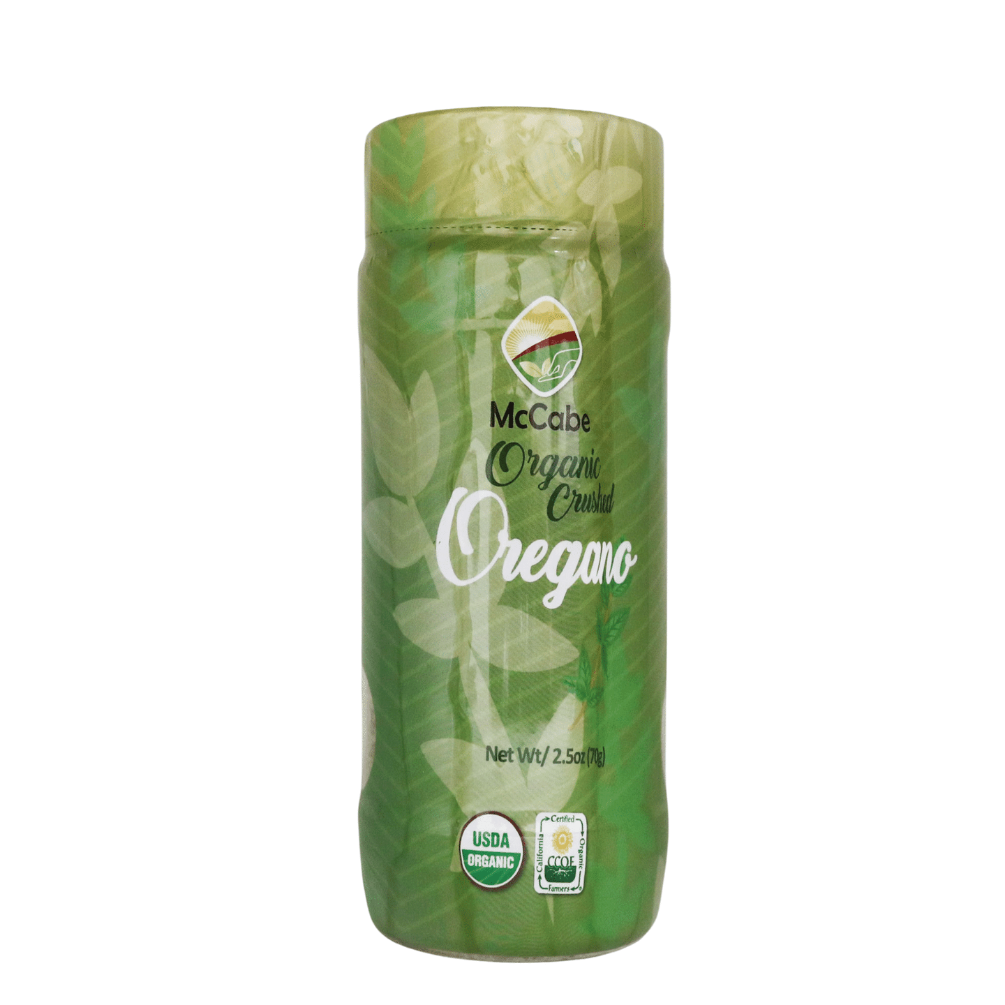 McCabe Organic Crushed Oregano, 70g, USDA & CCOF Organic Certified, Packed in US 2.5 oz