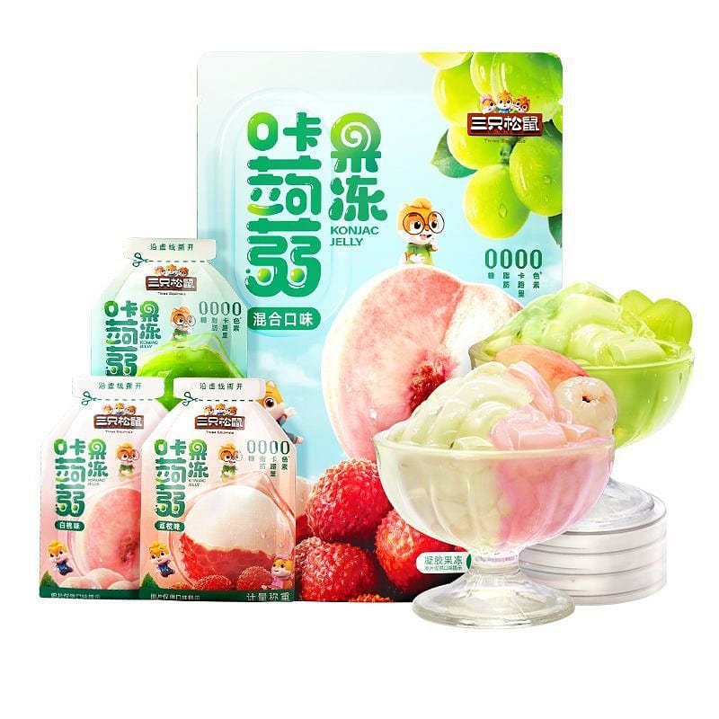 0-Calorie Konjac Jelly Mixed Flavors 380g 380 g