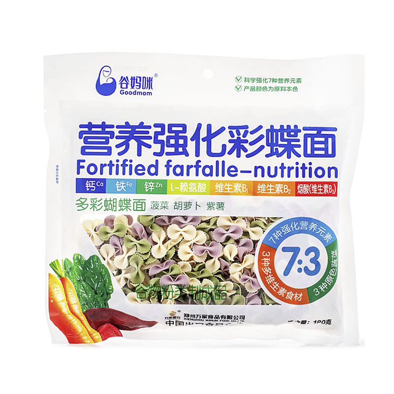 Goodmom Fortified 7:3 Multi Farfalle Noodles 180 g