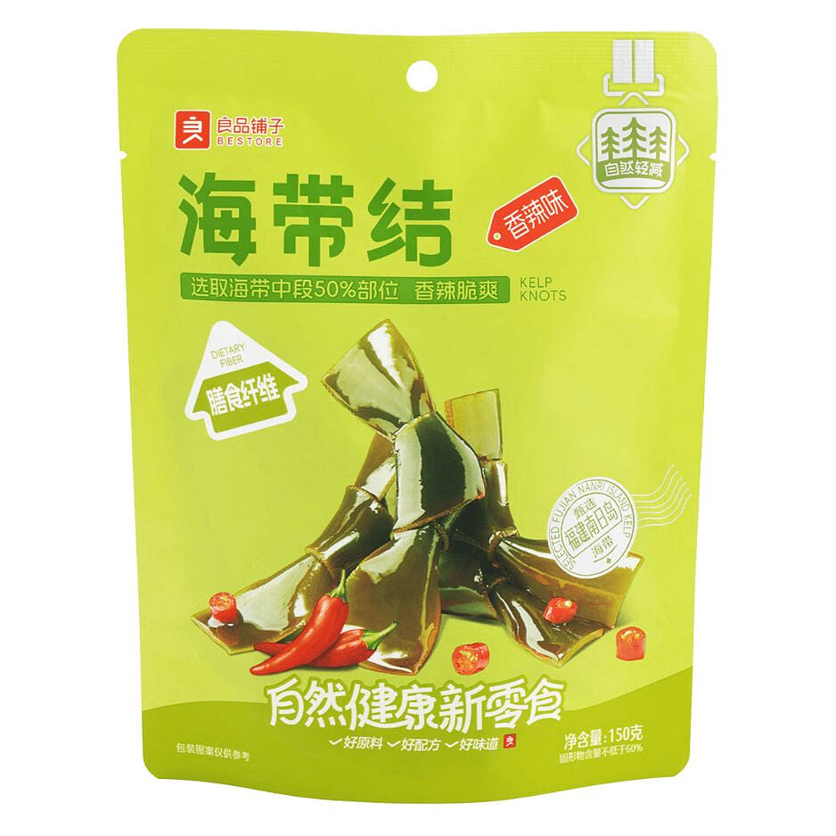 良品铺子 海带结(香辣味)150g 1 份