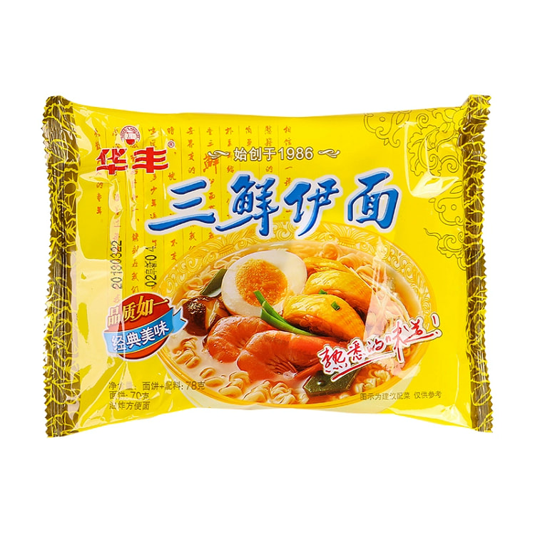 Huafeng Sanxian Yi Noodles Instant Instant Noodles Instant Noodles 86g*1 ba