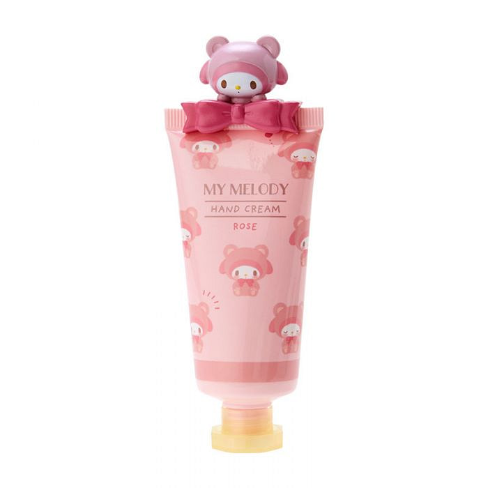 Japan Sanrio My Melody 卡通变装公仔 香氛保湿护手霜（玫瑰香/小熊装款） 30g