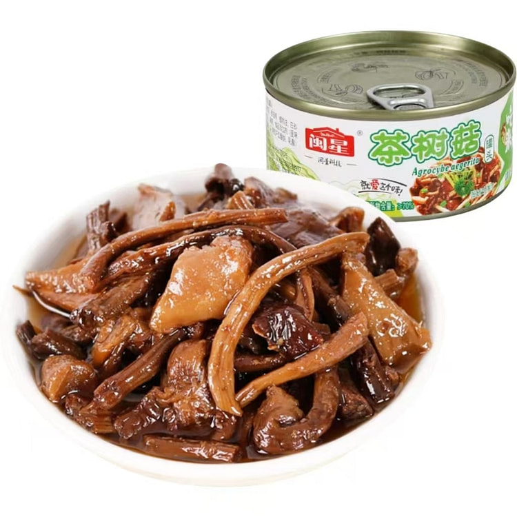 闽星 茶树菇罐头 100g*1罐 100 克