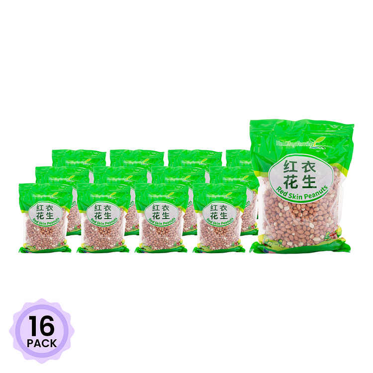 Healthy Family 红衣花生 3 磅*16 包