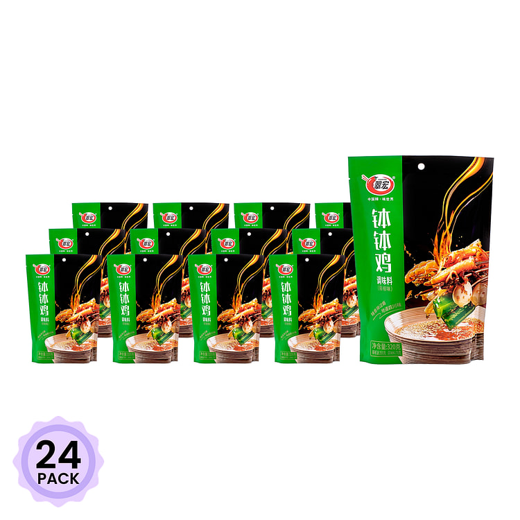 翠宏 钵钵鸡调味料(红油藤椒味) 320 克*24 包