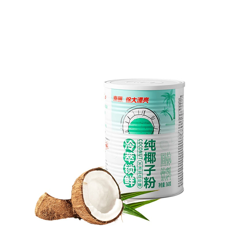 南国升级冷萃纯椰子粉360g*1罐 360 克