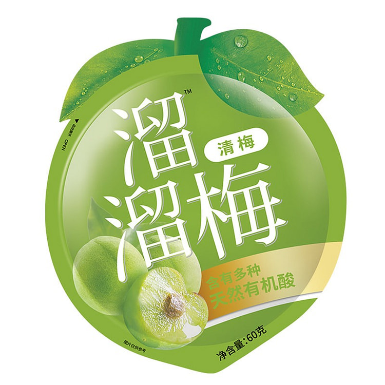 Liuliumei Sweet & Sour Candied Green Plums (60g) 60 g