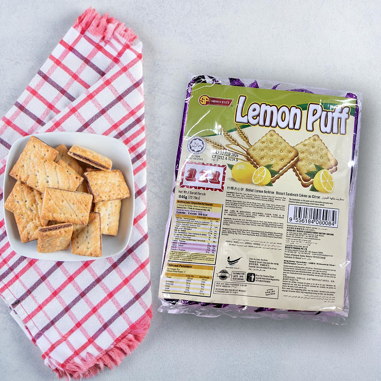 Malay Lemon Puff Biscuit